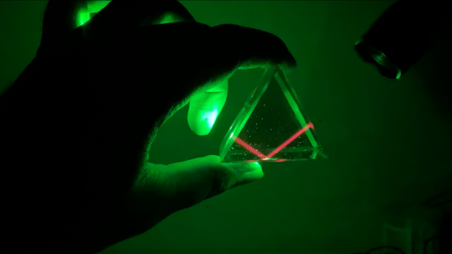 When Light Cannot Escape — Exploring Total Internal Reflection